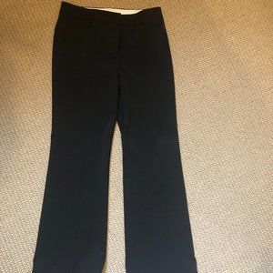 Tahari black pants with flared leg
